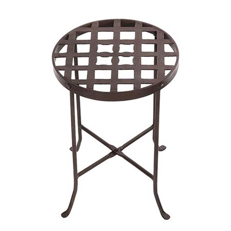 ACHLA DESIGNS Achla FB-22 Lowers Plant Stand II in Roman Bronze Powder Coated FB-22